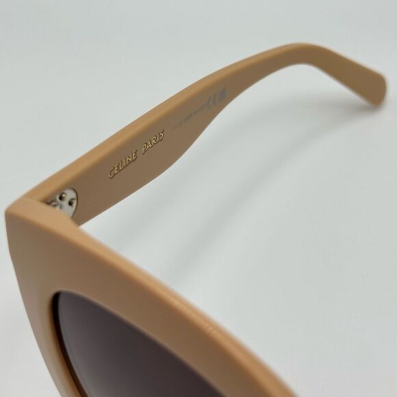 NEW CELINE Sunglasses CL4005FN 4957Z Beige/Violet Gradient Women - Picture 8 of 11